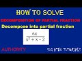 Decomposition of partial fraction 01