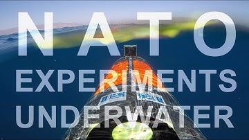 NATO experiments with underwater mine detectors