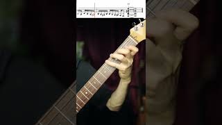 E7 descending fusion guitar lick - Fender American Deluxe Stratocaster