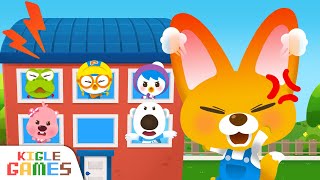 Noise Between Floors | Pororo English Kids Safety Neighbor | KIGLE GAMES Noise Between Floors | Pororo English Kids Safety Neighbor | KIGLE GAMES