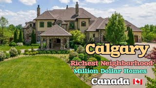 Calgary Canada | Calgary's Richest Neighborhood | Million Dollar Houses in Mount Royal Calgary