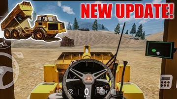 Heavy Machines and Mining Simulator Update 1.1.1| New Cockpit Drive and More