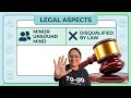 Disqualified by law | Legal Aspects  part 3 |paper2| commerce | ugc net jrf