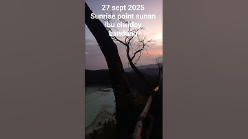 sunrise point sunan ibu ciwidey #viral #travel #jelajahkotabandung #pendaki #wisatabandung #ciwidey
