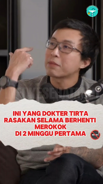 ini yang akan terjadi pada tubuhmu kalau kamu berhenti merokok 🌻 #drtirta #edukasi #kesahatan