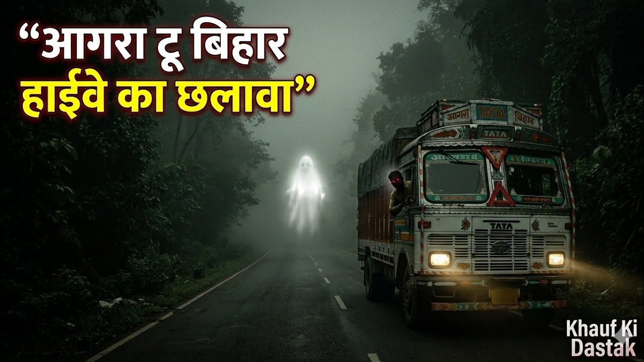 आगरा–बिहार हाईवे का रहस्यमयी छलावा | ट्रक ड्राइवर की सच्ची डरावनी रात|| truck Real horror story||