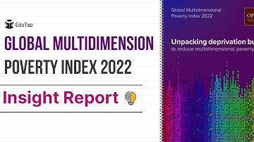 Global Multidimension Poverty Index 2022 | Important ESI Reports PDF | RBI, NABARD, SEBI Preparation