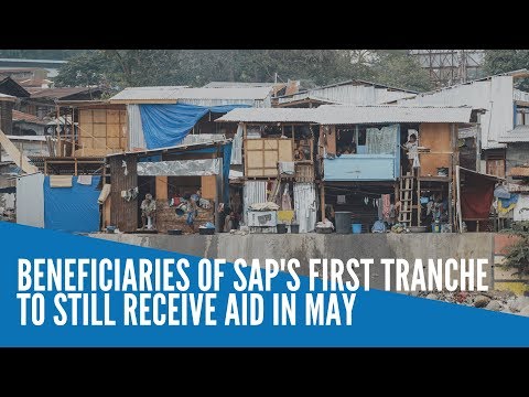 DSWD: Beneficiaries of SAP's first tranche to still receive aid in May