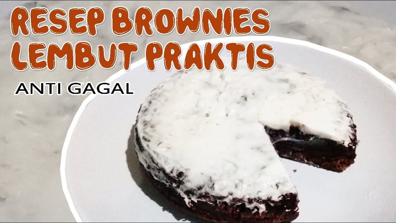Resep dan Cara Membuat Brownies Kukus Anti Gagal YouTube