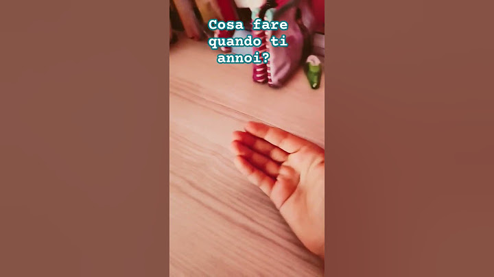 Cosa fare quando ti annoi piccola idea!!💙🐬
