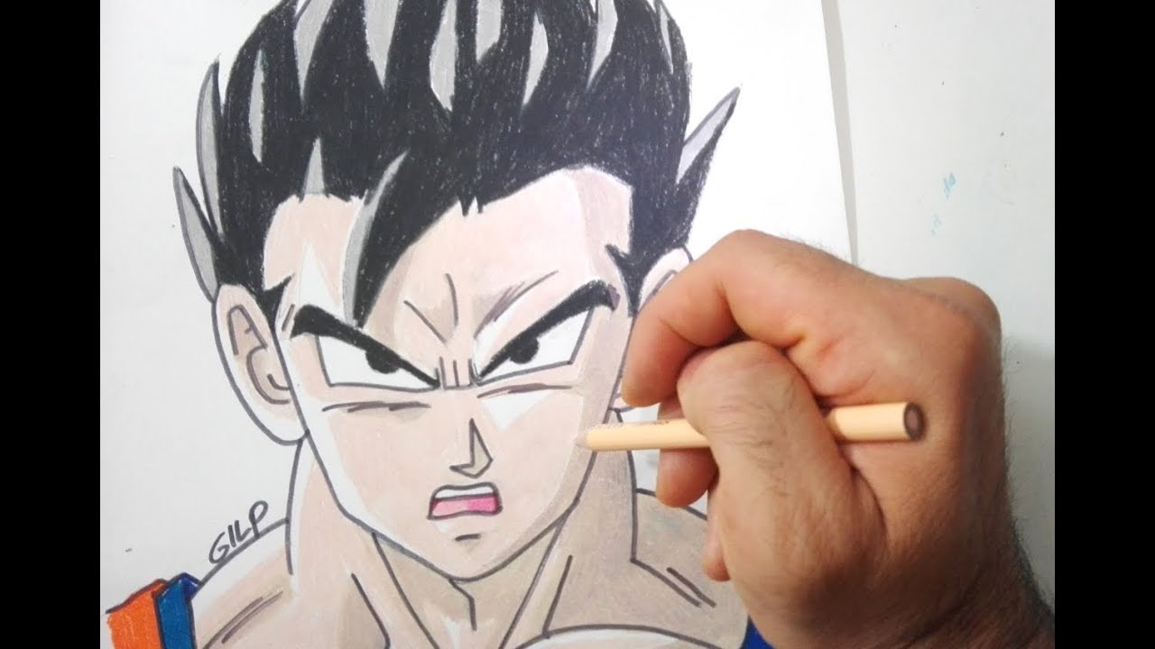 Come Disegnare Gohan Di Dragon Ball Youtube
