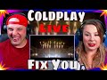 Reaction to coldplay  fix you live in so paulo  the wolf hunterz reactions