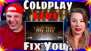Reaction to Coldplay - Fix You Live In São Paulo | THE WOLF HUNTERZ REACTIONS