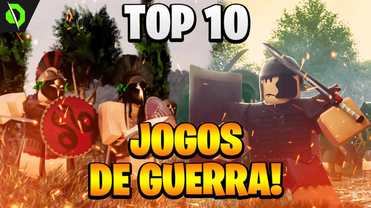 TOP 10 MELHORES JOGOS DE TIRO/FPS DO ROBLOX ! 