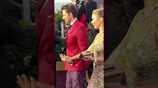 Emily Blunt John Krasinski Golden Globes 2024