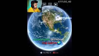 tachno gamer destroying the earth 🌏 🥶💀|| tachno gamerz shorts @ATITUDE_HD