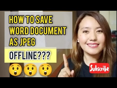 How to Save A Word Document As A Jpeg | Quick Guide 2022