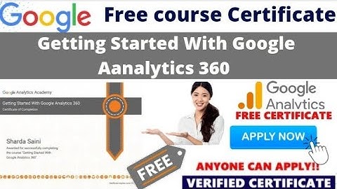 Google Free Certificate Course | Getting Started With Google Analytics 360 Assessment Answers