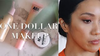 Trying out new $1 makeup! AOA STUDIO