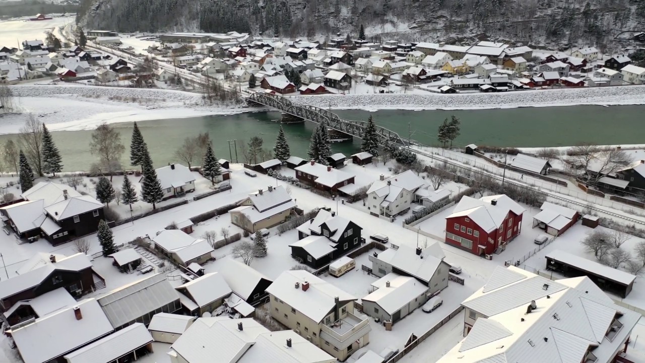 Dji Mavic Pro 2 Hasselblad Otta Norway 31/12-2018 4k Film!