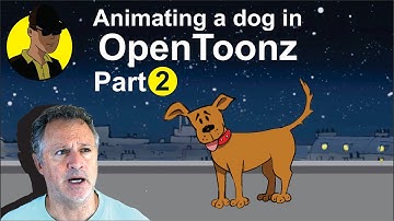 Animating a dog in OpenToonz - part 2 of 3 (OpenToonz Tutorial)