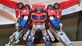 Transformers cybertron optimus prime/ review