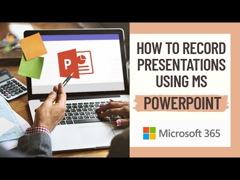 recorded presentation in powerpoint