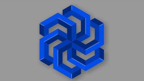 3D logo from polygon in CorelDRAW | 3D logo design | coreldraw tutorial | Graphic design