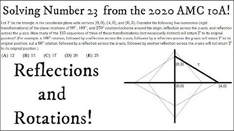 Solving AMC 10A 2020 #23 / AMC 12A 2020 #20. Simple Casework Problem!