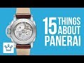 15 Things You Didn't Know About PANERAI