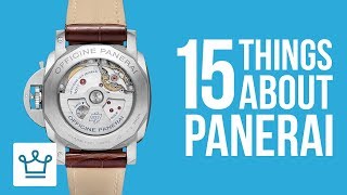 15 Things You Didn't Know About PANERAI