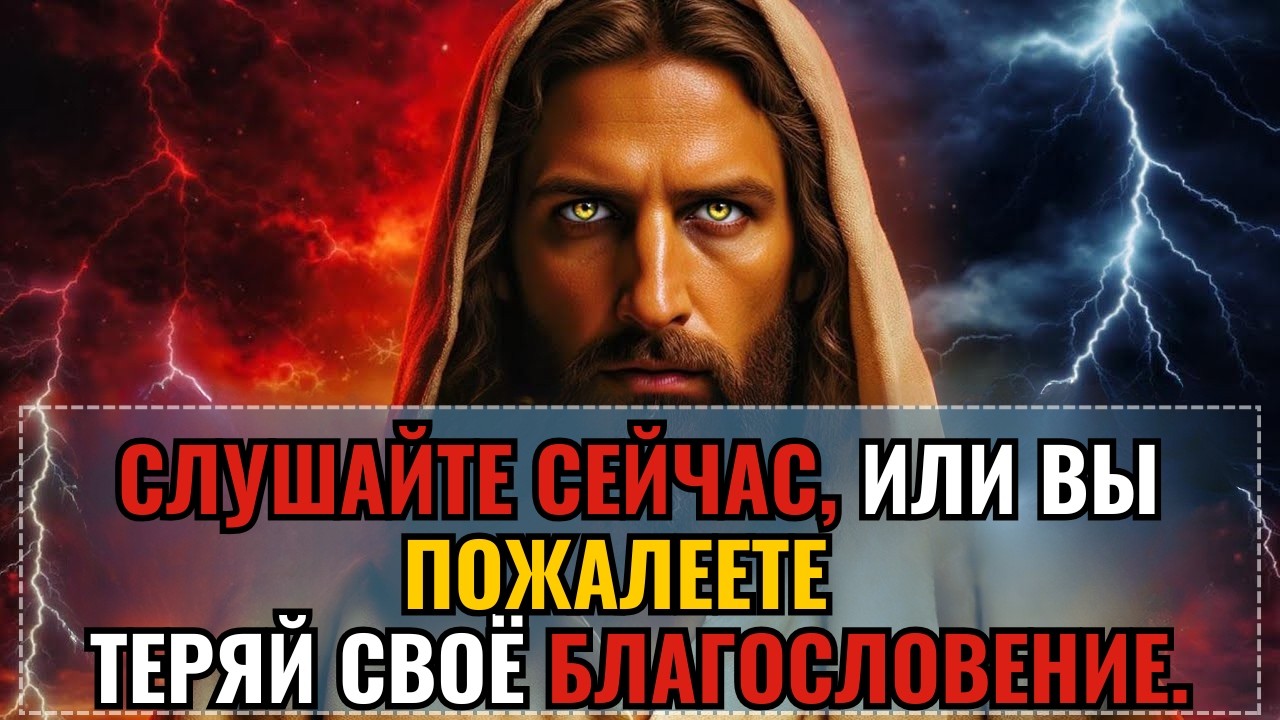 🛑 БОГ ГОВОРИТ: СЛУШАЙТЕ СЕГОДНЯ, ИЛИ УПУСТИТЕ ТО, ЧТО ВАШЕ... | ПОСЛАНИЕ БОГА ДЛЯ ВАС СЕГОДНЯ | Эпи