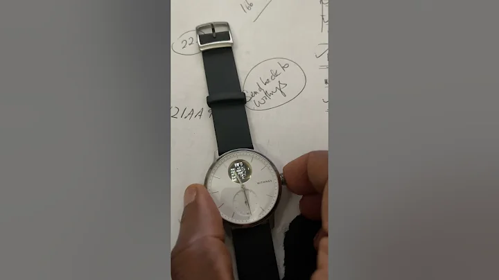 Scanwatch Factory Reset attempt