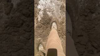 the adults were wrong. #fieldwork #engineerlife #quicksand #civilengineering