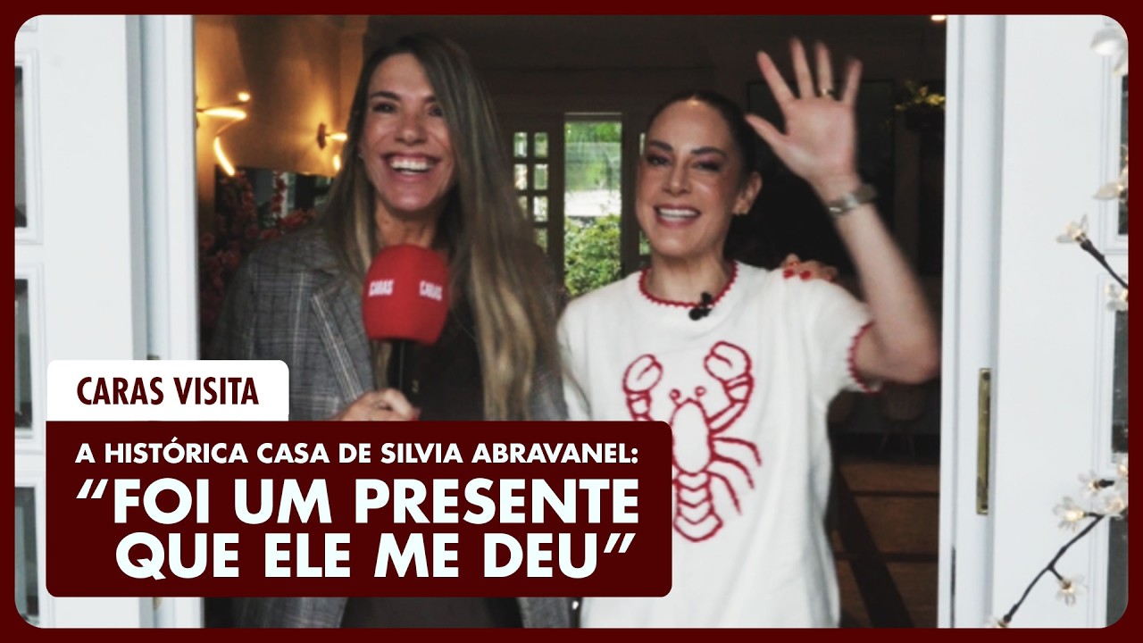A VIDA SECRETA DE SILVIA ABRAVANEL: Conheça sua mansão em São Paulo | CARAS VISITA #3