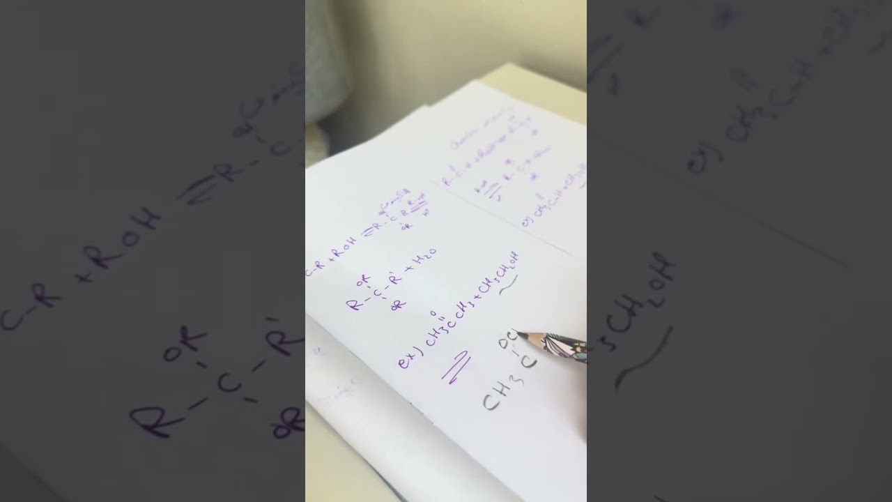 كيمياء عضوية (الالديهايد+ الكيتون+ الأمينات ) +ترتيب المركبات حسب درجة الغليان