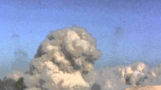 Governors Island Implosion Reveals Staute of Liberty