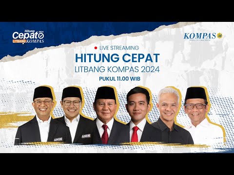 Hitung Cepat Litbang Kompas Pemilu 2024