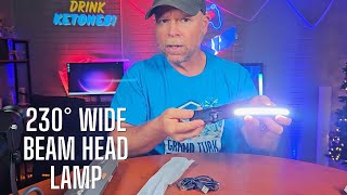 Rechargeable Headlamp Flashlight | Motion Sensor Headlamp