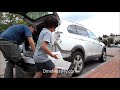 Chevrolet captiva 2012 rear bumper removal and perking sensors replace   2012