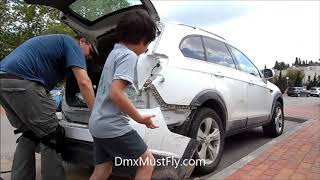 Chevrolet Captiva 2012 rear bumper removal and perking sensors replace. שברולט קפטיבה 2012