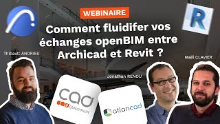 Comment fluidifier vos échanges openBIM entre Archicad et Revit ? - Webinaire #2 avec Atlancad Comment fluidifier vos échanges openBIM entre Archicad et Revit ? - Webinaire #2 avec Atlancad