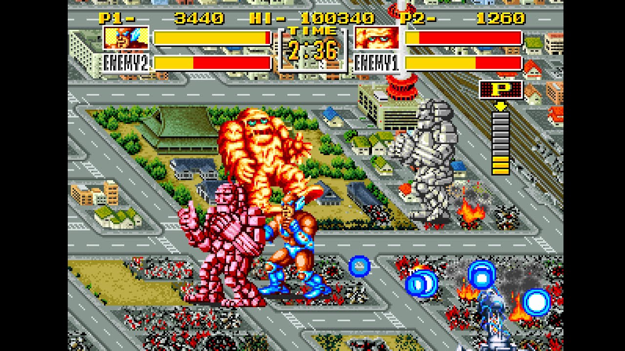 MONSTERS Playing Games 2アソート12ピース King of the Monsters arcade 2 player Netplay 60fps - YouTube