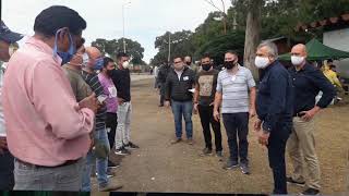 Visité el puesto limítrofe de Pampa Blanca