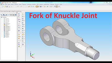 SOLID EDGE-Fork of Knuckle Joint - Part # 01