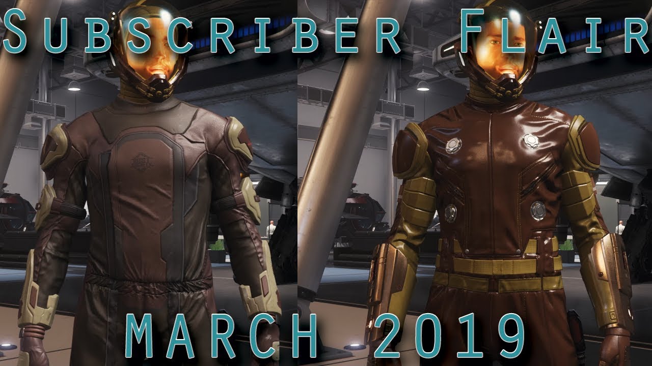 Star Citizen all Subscriber flair - updated March 2019 - YouTube