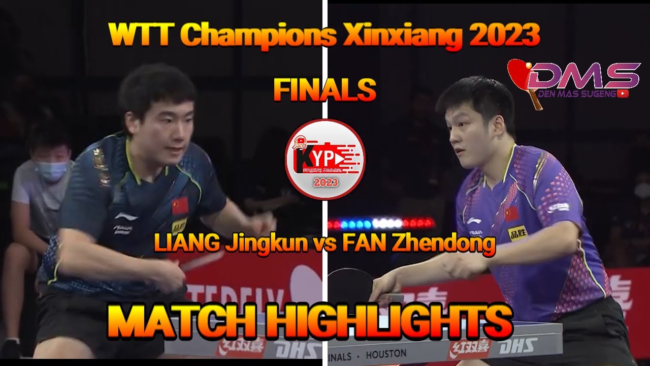 Kembalinya mahkota Juara !!! FAN Zhendong vs LIANG Jingkun WTT