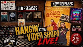 Hangin’ at the Video Shop LIVE! Spielberg Top 5 + Casey Makes a Mixtape Review