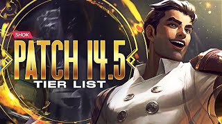 PATCH 14.5 MID LANE TIER LIST