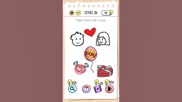 Make them fall in love, Brain Test Level 26